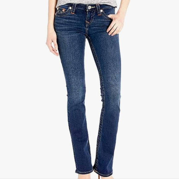 True Religion Denim - True Religion Blue Denim Straight Leg Women's Jeans Size 29 Y2K 2000s